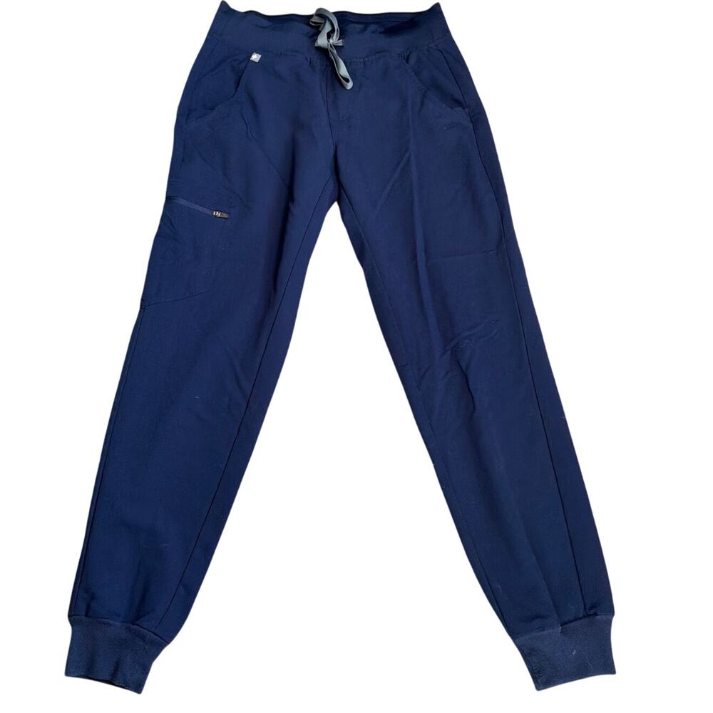 NWOT Figs Zamora Jogger Scrub Pants Navy Women's Size XS